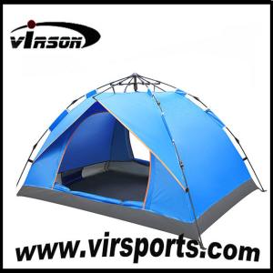 Quality Hot Selling portable 3-4 Person Waterproof Outdoor Camping Tent for trekking and family wholesale