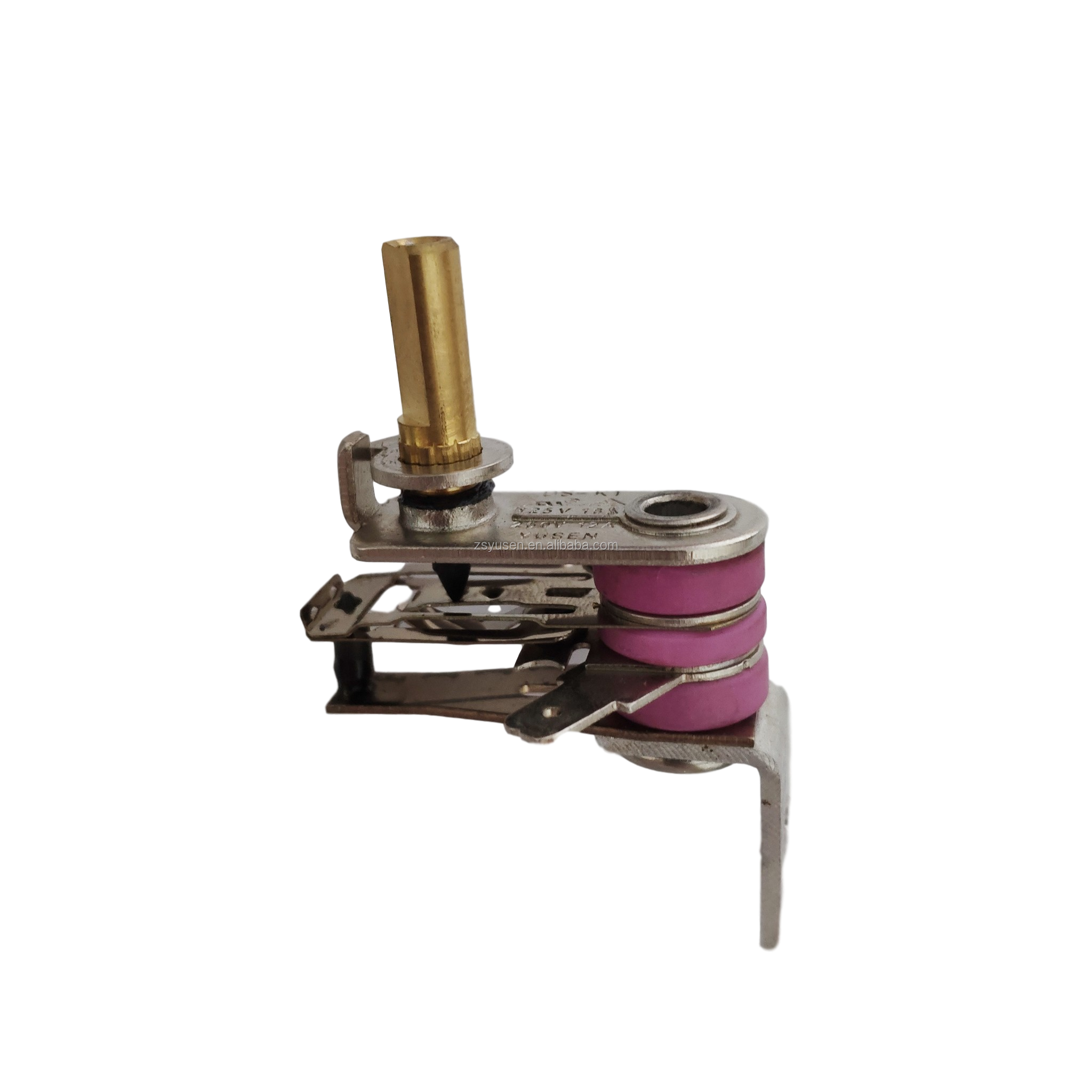Electric Grill Bimetal Thermostat with Temperature Range of 50-250 and Adjustable Design