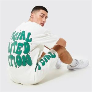 Quality Summer Men′s Shirt Shorts Set Plain Casual Towel Fabric Shirt Vacation Beach Clothing Outfit Two Piece Men′s Tracksuit Set wholesale