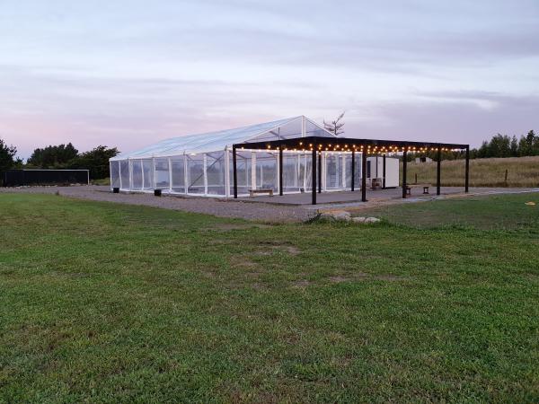 Industrial Grade Clearspan Pvc And Aluminium Marquees For Maximum Protection OEM