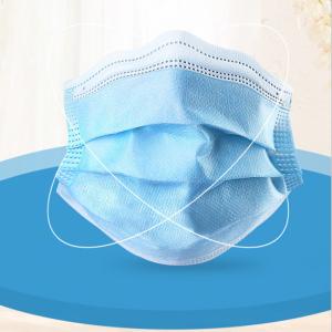 Quality Adults Doctor Earloop Disposable Medical Face Mask Non Woven 3 Ply High BFE Efficiency wholesale