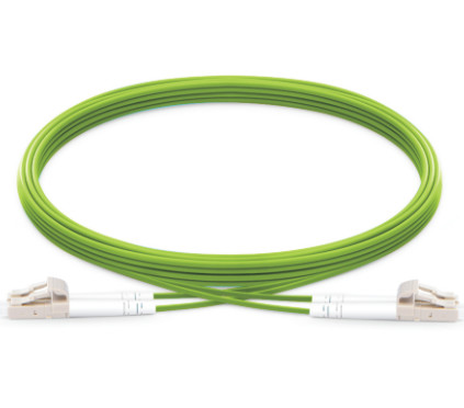 Simplex Duplex Fiber Optic Cable , LSZH Patch Cord CCTV Application