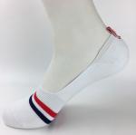 Eco Friendly Mens Bright Colored Ankle Socks Anti Bacterium High Elastic No Show