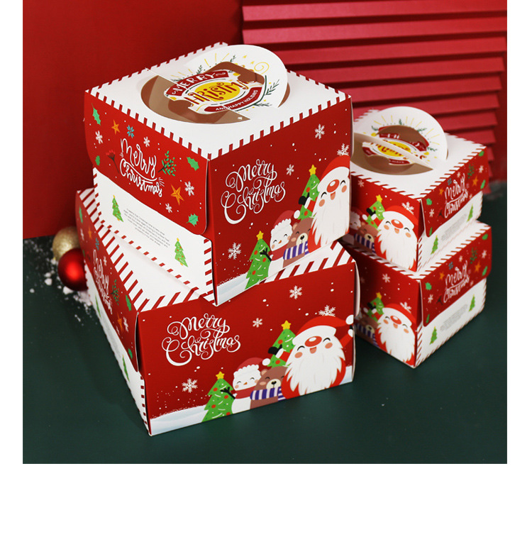Sell 4 6 8 10 12 14 Inch Alibaba Baking Food Cookies Dessert Cake Boxes with Handle