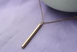 Fashion Stainless Steel Jewelry Pendants Gold Necklaces Gift Sweater Fashion