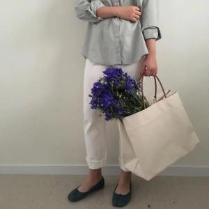 Quality Large Capacity Natural Canvas Grocery Totes , Ladies Cloth Canvas Bags wholesale