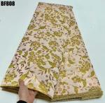 Wholesale price African Brocade Fabric Jacquard Damask Design Brocade Jacquard