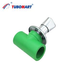 Quality Chemical Resistance PPR Valve Hot And Cold Water Shut Off Valve 20mm - 110mm wholesale