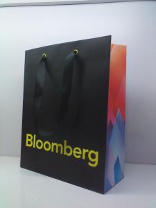 Quality Customized Design Printed Art Paper Bags, Ribbon Handle Bags wholesale