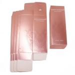 Folding Lotion Packaging Boxes , Cosmetic Packaging Box FSC ISO14001 certificate