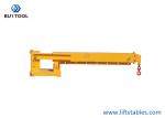 Telescopic Adjustable Hoist Forklift Attachment Jib Boom Crane 6000 Lb Lift