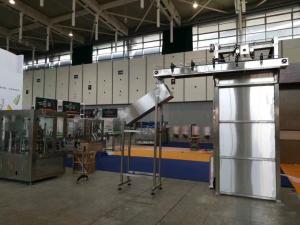 Quality Electric 50Hz 3 Phase Packing Production Line , Bottle Can Depalletizer Machine wholesale
