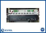 IP55 Rainproof Outdoor Telecom Enclosure Galvanized Steel Anti Corrosion
