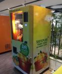 Business Commercial Vending Machine Orange Juice Stainless Steel Multi Payment