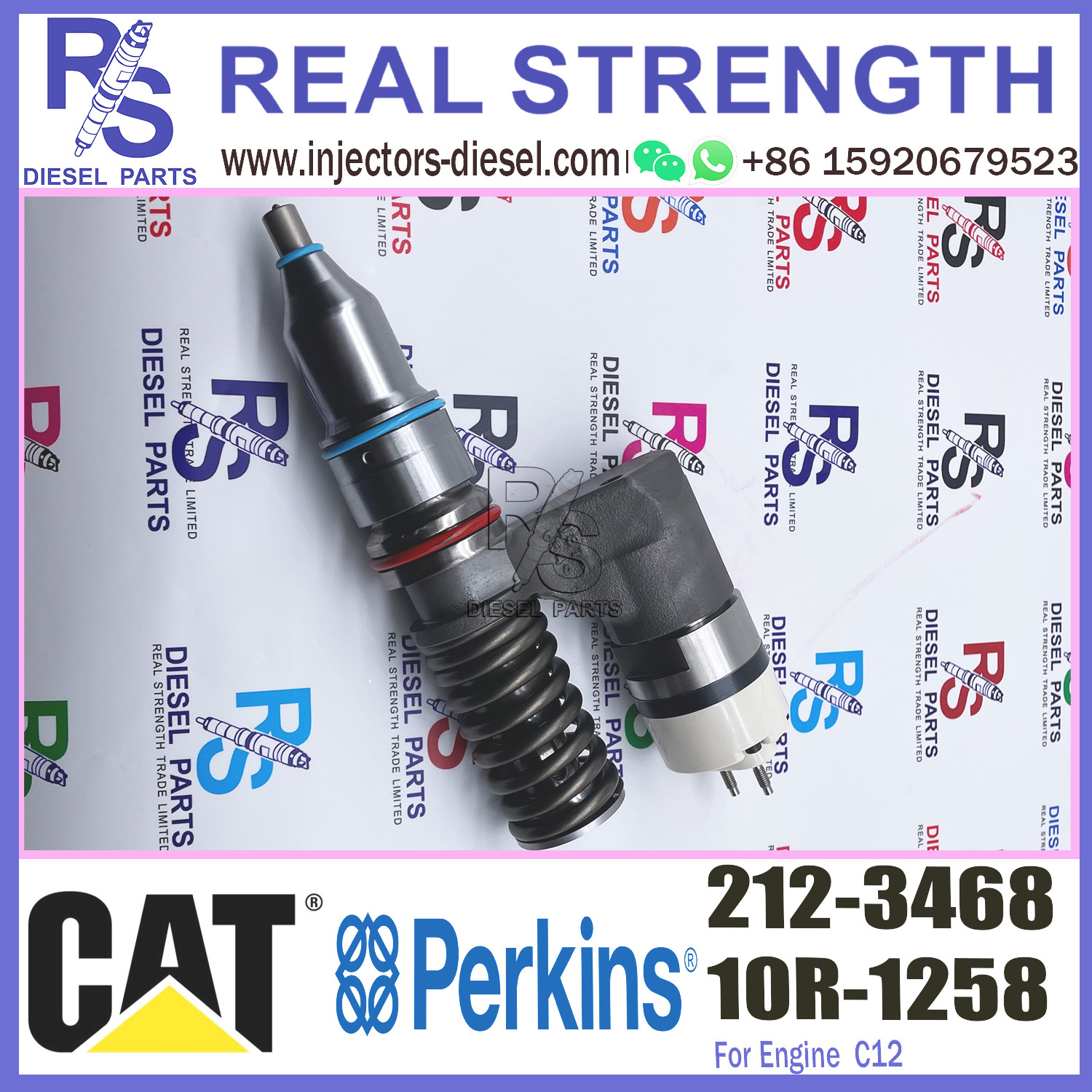 153-7923 Diesel Pump Injectors 317-5278 350-7555 229-1631 212-3468 For CAT C10 C12 Engine Fuel