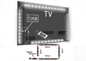 Quality OEM USB LED Strip RGB Flexible 5050 SMD HDTV Desktop TV Background Bande strip lighting wholesale