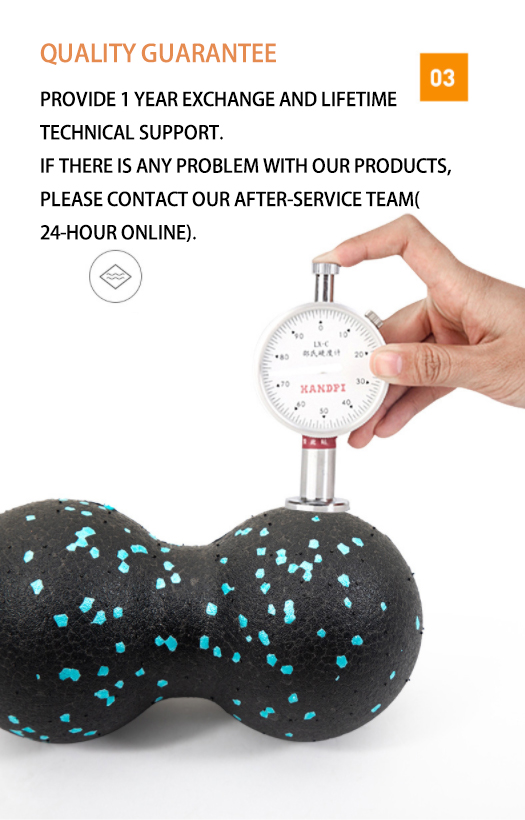 24CM Adjustable EPP Peanut Foam Roller Ball For Back Massage Roller Body Buliding