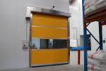 1.2mm PVC High Speed Doors With Radar , Plastic Roller Shutter Door