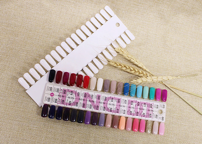36Pcs Nail Polish Practice Card Color Nail Display Board For DIY Gel Palette