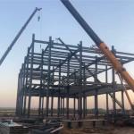 Customized Commercial Prefabricated Metal Buildings Light Steel Frame Constructi