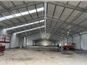 China Durable Weather Resistant Steel Structure Warehouse Building For Long Term Storage on sale