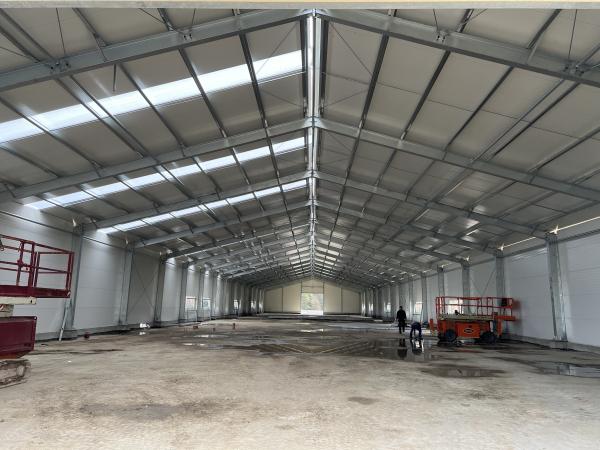 Cheap Durable Weather Resistant Steel Structure Warehouse Building For Long Term Storage for sale