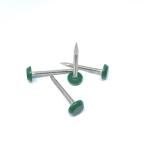 Corrosion Resistant Stainless Steel Plastic Top Nails With 12mm Head For UPVC
