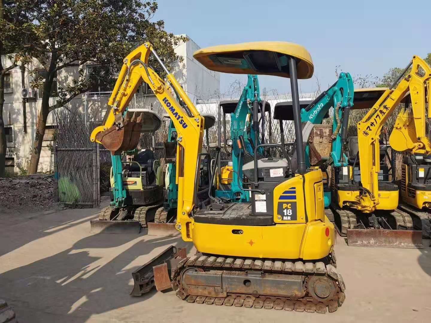Used Komatsu PC18MR-2 1.8 Ton Mini Digger For Sale/Used Komatsu mini excavator hot sale