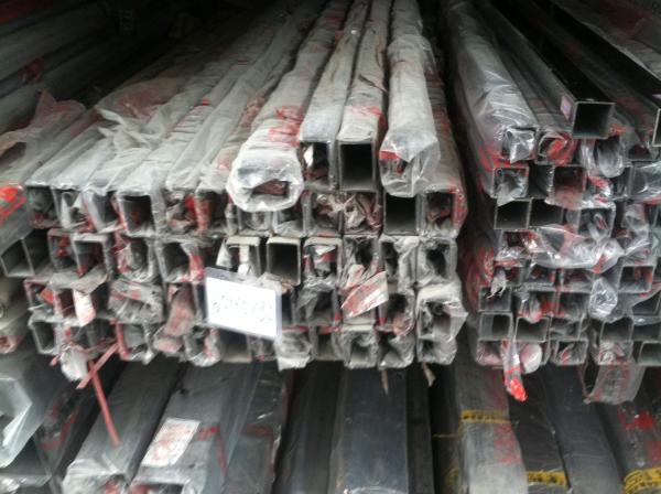 Cheap 201 stainless steel welded pipe polished outside  , 201 mirror polished SS square pipe for sale