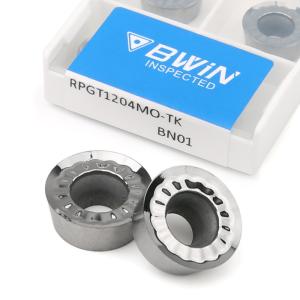 Quality Rpgt 08t2 Carbide Cutter Inserts Milling Aluminum Coated Finishing Cutting Blade wholesale