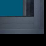 1.4mm Aluminium Glass Louvers Window 80mm Powder Coated