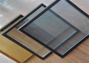 Quality Tinted Tempered Double Glazed Insulated Glass / Hollow Glass For Curtain Wall wholesale