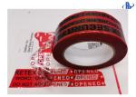 Custom Logo Acrylic Adhesive Tamper Proof Security Tape
