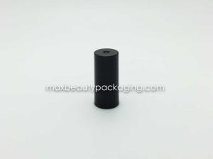 Quality N1043 UV glossy black finish nail polish cap nail polish packaging shiny black injection cap uv coating color available wholesale