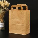 Different Types Kraft Paper Gift Shopping Bags With Twisted Handles