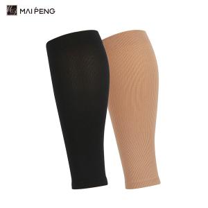 Quality Nylon / Spandex Calf Compression Leg Sleeve 20-30 Mmhg For Sports wholesale