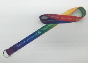 Quality promotional sublimation polyester exhibition lanyard with customized logo wholesale