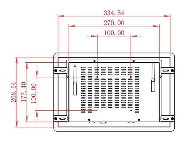 13.3-Inch Non-OS Monitor for Retail Terminals and Public Displays