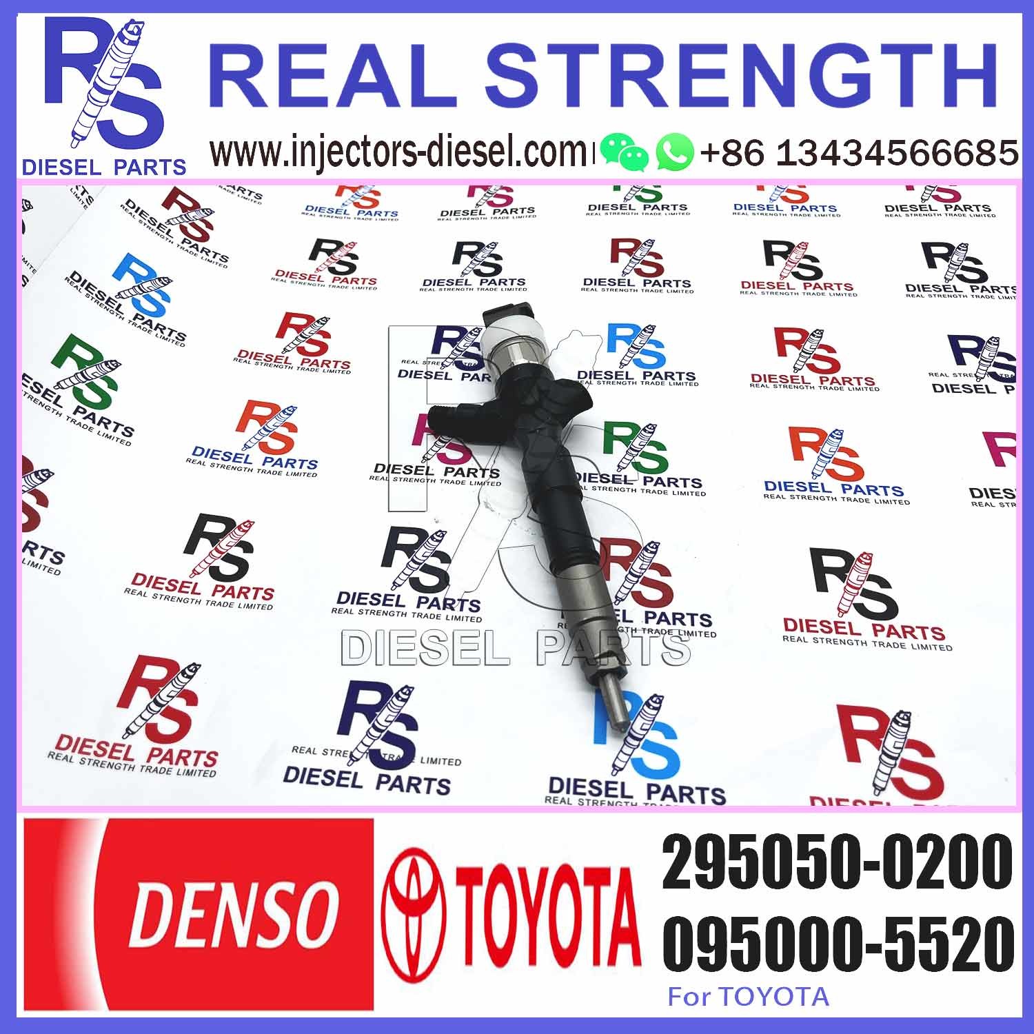 Common Rail Injector 23670-30400 Fuel Injector 295050-0460 295050-0200