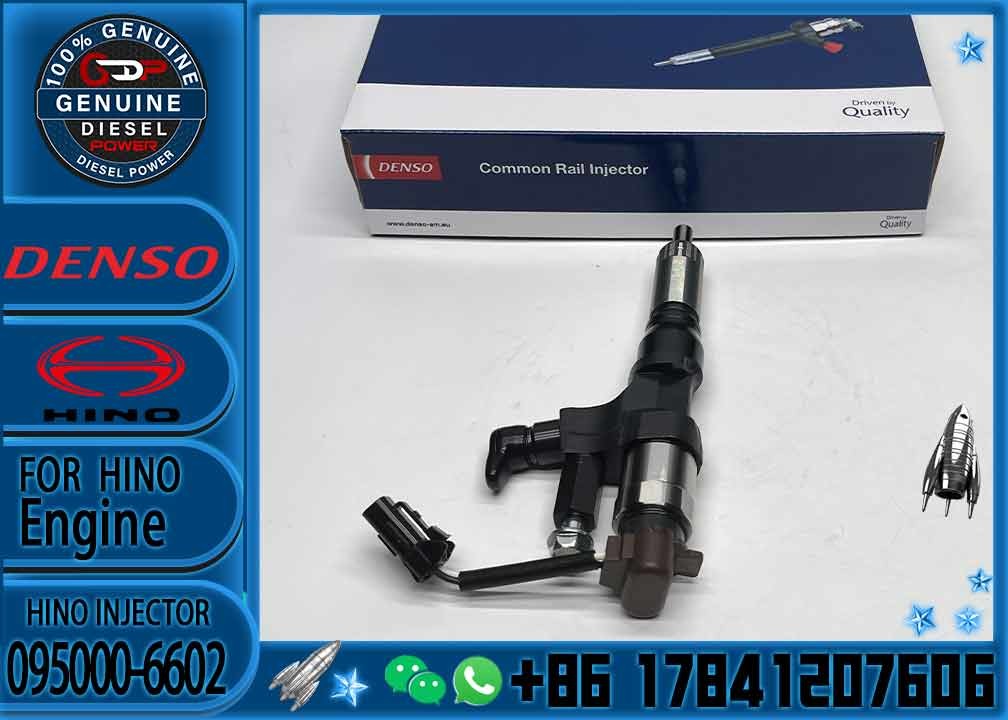 095000-6600, 095000-6602, 095000-6603 common rail injector for H-INO J08C J08E 500 Series 23670-E0040