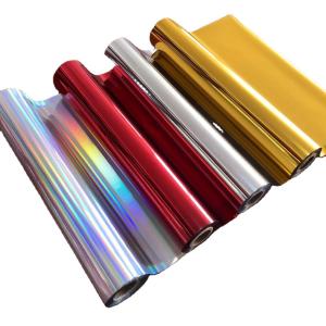Quality PET Cold Stamping Foil 12 micron Holographic Toner Foil for Paper wholesale