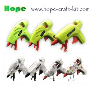 Quality Electric Anti-drip Hot Melt Glue Gun Mini 7mm 11mm wtih Stands for kids Children hobbies DIY material tools UL ROHS PSE wholesale