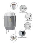 Efficiency Charcoal Gas Electric Roast Duck Oven Power 12KW For Food Service