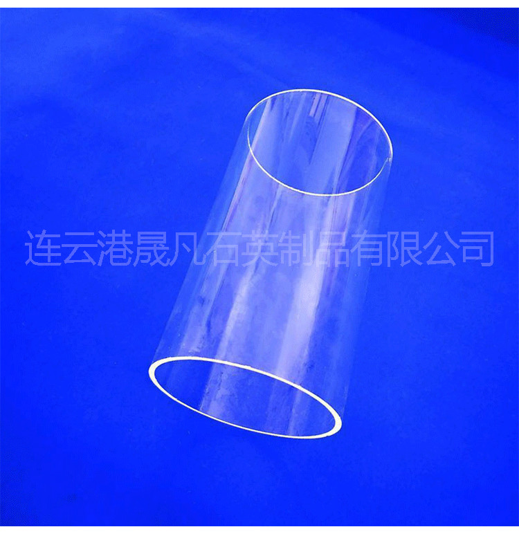 Silicon Dioxide Quartz Heater Tube , Uv Glass Tube 1683 Degree Celsius Softening Point Fused Silica Capillary