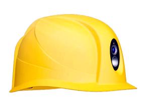 Quality Durable Industrial Safety Helmet Camera 289*233*150 Mm With Led Light wholesale