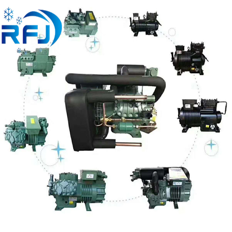 6JE-33Y Industrial Air Compressor Condensing Unit 33HP Power 6 Cylinders 6J-33.2Y