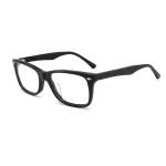 Square Non Prescription Acetate Frame Glasses Clear Lenses For Men Women