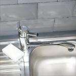Customized Melamine Microfiber Kitchen Sponge Highly Precise Quick Dry