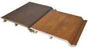 Curved Wood Plastic Composite WPC Cladding for 180mm*26mm Exterior 3D Plastic Wall