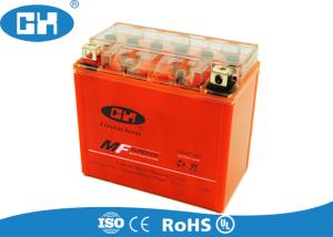 Quality AGM Seperator Gel Motorcycle Battery Maintenance Free Orange Low Self - Discharge wholesale